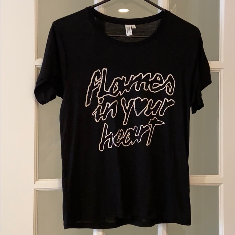 Other Stories graphic T shirt black
